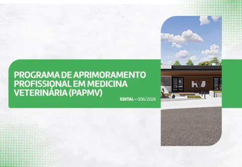 Universidade do Agro abre processo seletivo para Aprimoramento Profissional em Medicina Veterinária