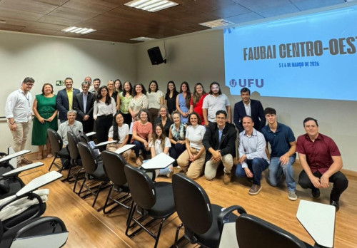 Integrantes do Escritório de Relações Internacionais da Uniube participam do encontro FAUBAI Centro-Oeste 2026