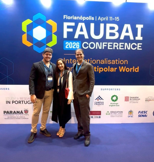 Colaboradores da Uniube participam da FAUBAI 2026 e fortalecem agenda de internacionalização